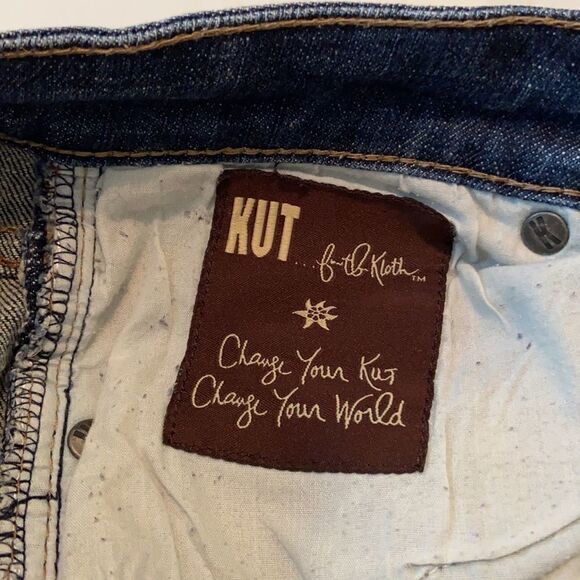 KUT from the Kloth boot cut denim jeans 6 - Picture 8 of 9